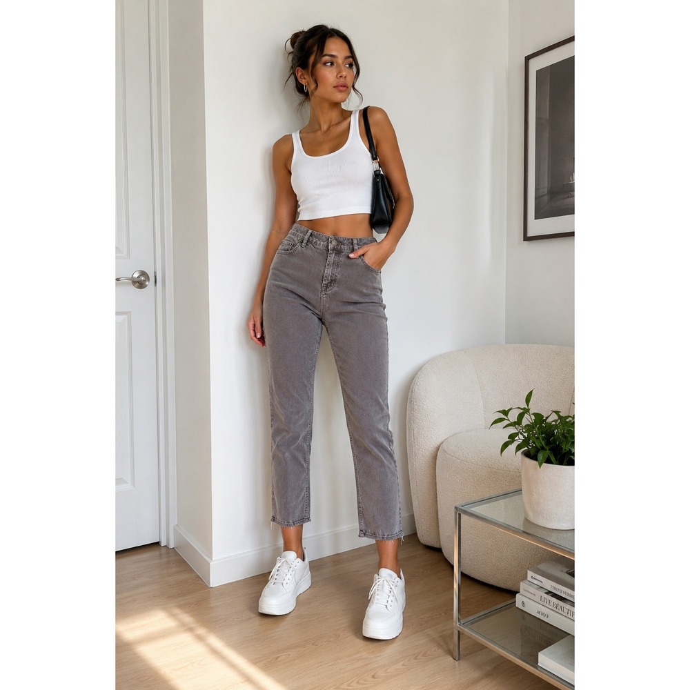 J.Crew Vintage Matchstick Skinny Corduroy Pants Gray Taupe 27R City Fit